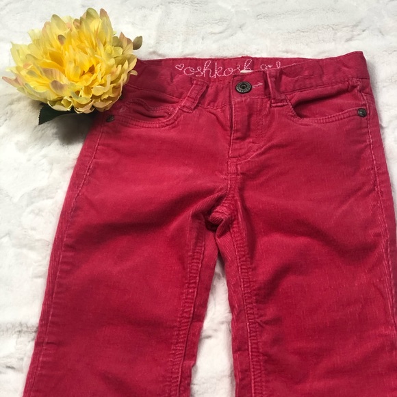 Oshkosh Coral Corduroys size 6x - Picture 3 of 9